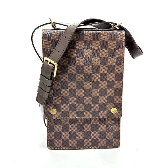 LOUIS VUITTON N45271 Damier Portello Crossbody Pochette Shoulder Bag - Picture 1 of 16
